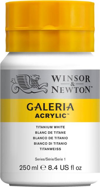 GALERIA ACRYLIC  250ML TITIANIUM WHITE