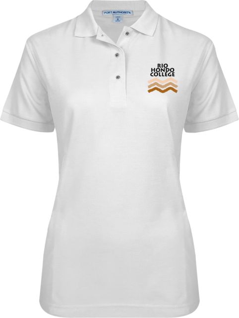 Rio Hondo College Womens Silk Touch Pique Polo Primary Mark - ONLINE ONLY