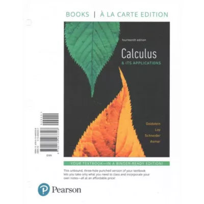 Calculus &amp; Its Appl (Loose Pgs)(w/MyMathLab)