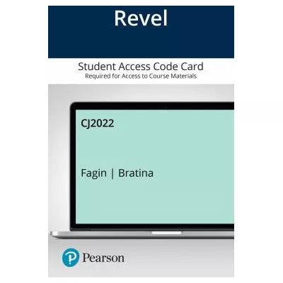 Revel Access Code for CJ 2022