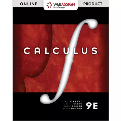 WebAssign for Stewart/Clegg/Watson's Calculus, Single-Term Instant Access (Custom)