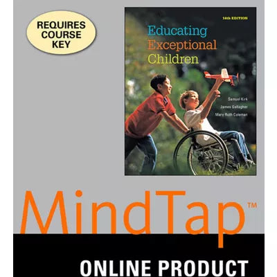 MindTap Education, 1 term (6 months) Instant Access for Kirk/Gallagher/Coleman's Educating Exceptional Children