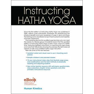 Instructing Hatha Yoga 2nd Edition with Web Resource